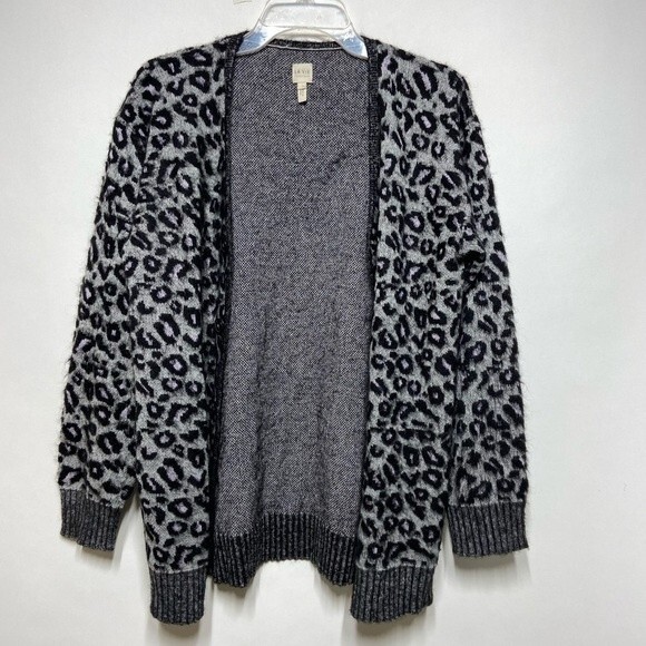 La Vie Rebecca Taylor Jacquard Cardigan L NWOT - Picture 5 of 14